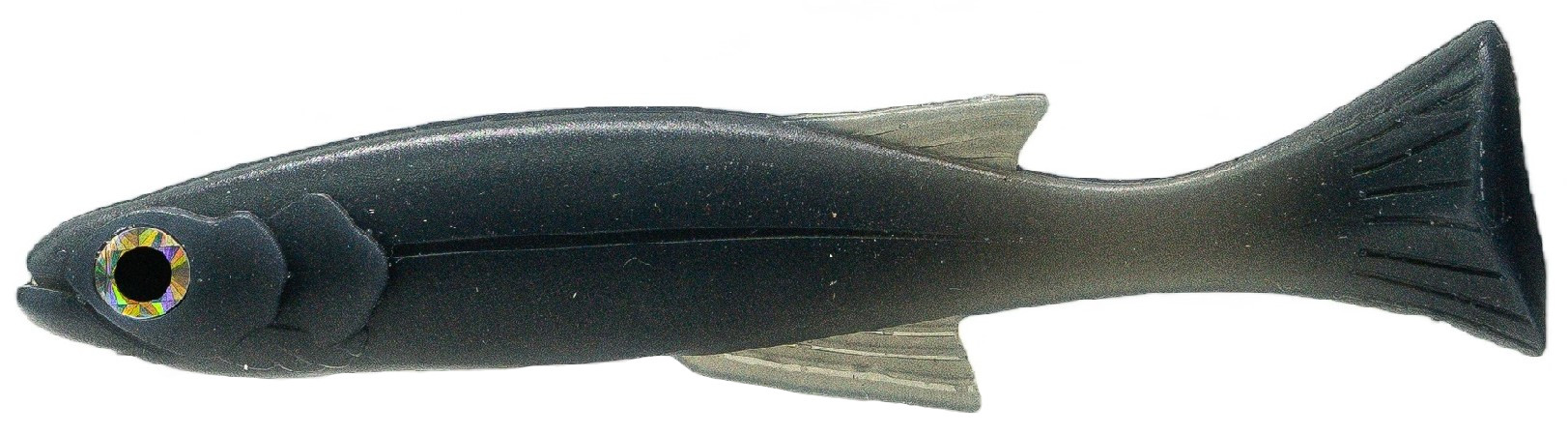 Soft Swimbait Veeu Snack Burno 12.5 cm col. Midnight Shad