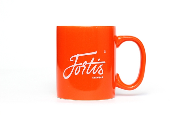 Tazza Fortis Ceramic Mug Col. Orange Tazza Fortis Ceramic Mug Col. Orange