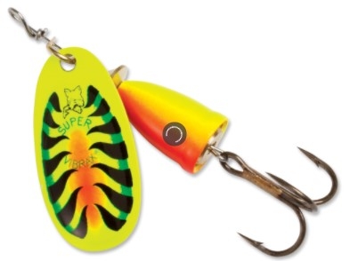 Vibrax fluorescent blade size 2 fire tiger