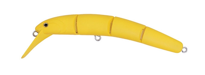 Jointed Minnow Valkein Hydram F col. M101 - Vintage Yellow Jointed Minnow Valkein Hydram F col. M101 - Vintage Yellow