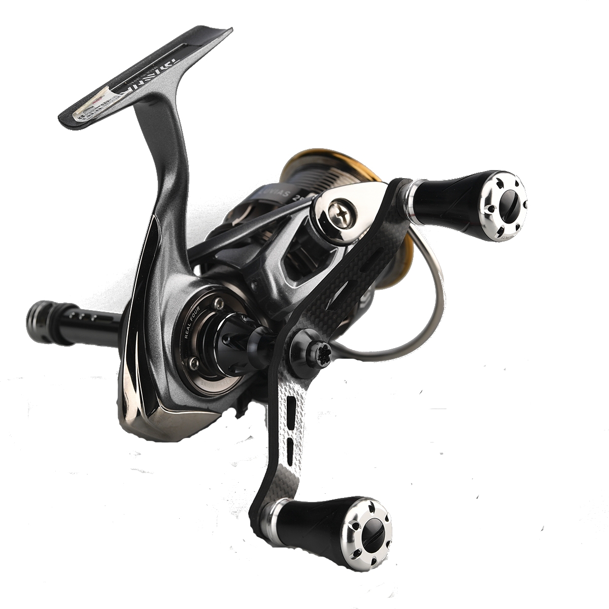 Manetta Doppia Spinning Gomexus Alluminium 98mm DAIWA