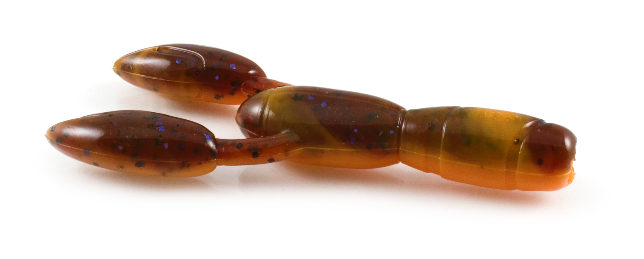 Artificiale Black Flagg W Craw Small 3.10" Col. #110 – Brown Orange Artificiale Black Flagg W Craw Small 3.10" Col. #110 – Brown Orange