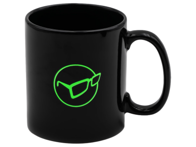 Tazza Korda Mug glasses Logo black