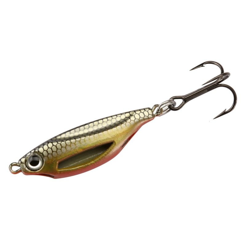 Rattle Spoon 13 Fishing Flash Bang 1.5” 3/8 oz col. Golden Shiner