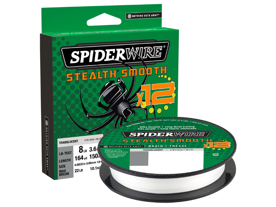 Treccia SpiderWire Stealth Smooth 12 Braid 150Mt TR