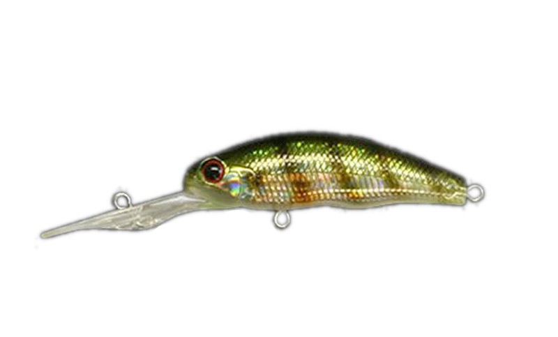 Deep Shad Evergreen C.C. Predator col. 405 Half Skeleton Blue Gill