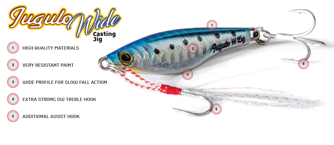 Artificiale Molix Jugulo Wide Casting Jig 15g