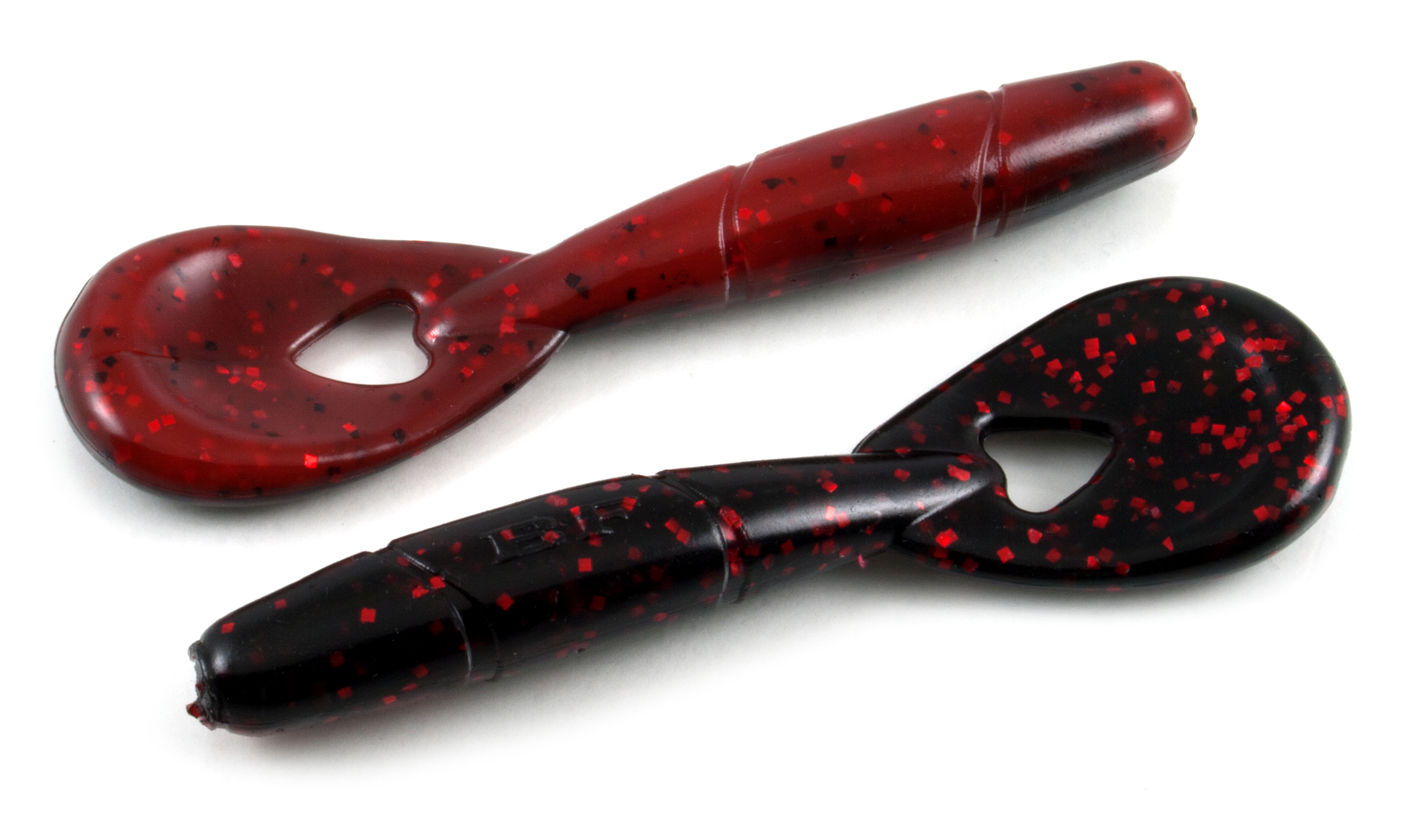 Soft Bait Black Flagg Hearttbreaker S (Small) 3.40" Col. #134 – Red