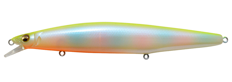 Jerkbait Megabass Marine Gang 140S (Sinking) col. PM Chart Back Rain