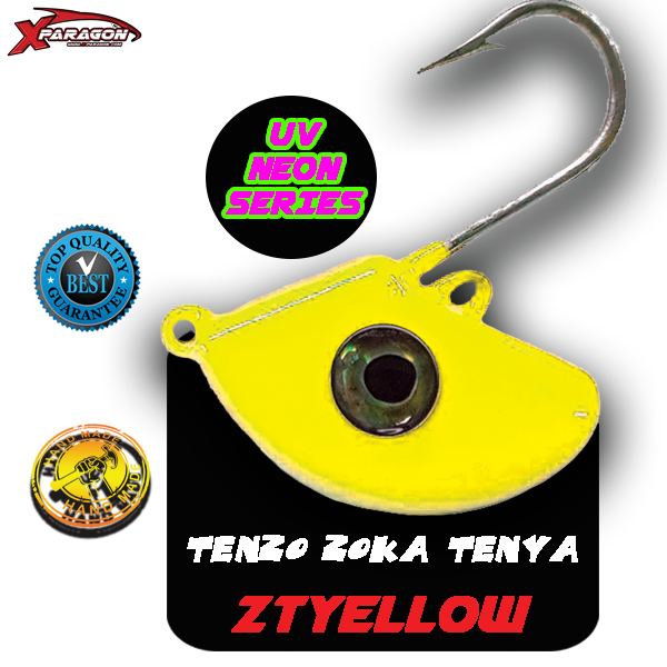 Tenya X-Paragon Tenzo UV Neon 120 g col. Yellow Tenya X-Paragon Tenzo UV Neon 120 g col. Yellow