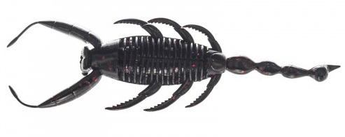 Scorpione Molix SC Bug 4" col. 04 Black Red Flake