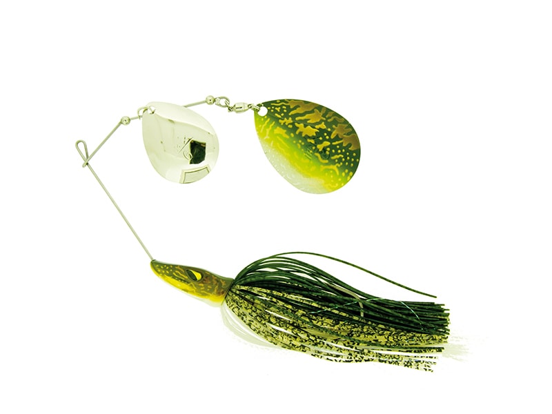 Pike Spinnerbait 1 oz 28g Double Colorado col. Pike