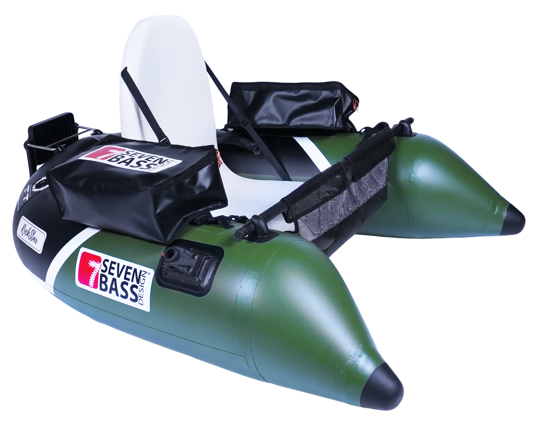 Belly Boat in PVC Seven Bass Rockstar