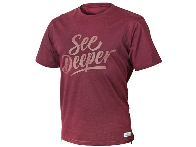 Maglia Fortis T-Shirt See Deeper Col. Maroon XXXL