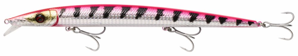 Jerkbait Savage Gear Barra Jerk S 19 cm 29 g col. Pink Barracuda Jerkbait Savage Gear Barra Jerk S 19 cm 29 g col. Pink Barracuda
