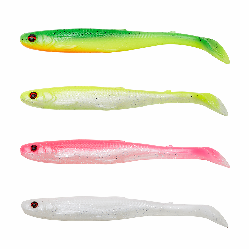 Soft Shad Savage Gear Slender Scoop Shad Dark Water Mix