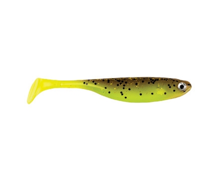 Shad Berkley Sneakshad 3" Col. Brown/Chartreuse