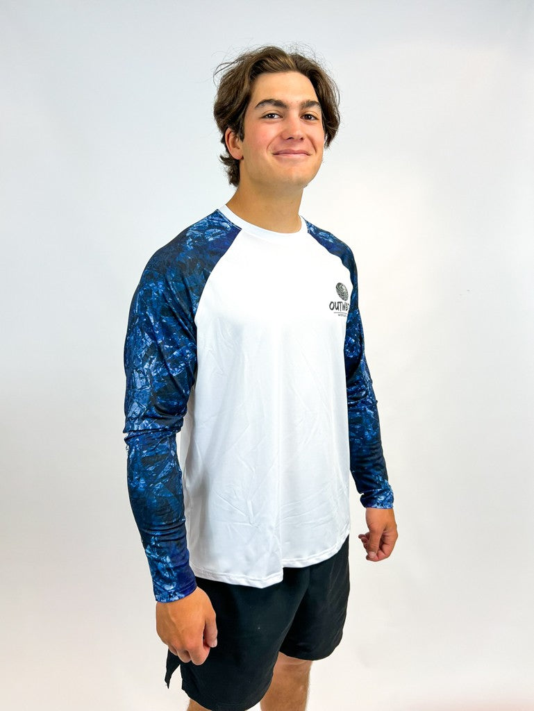 Maglia Anti-UV Outwater Camp One col. Dark Blue