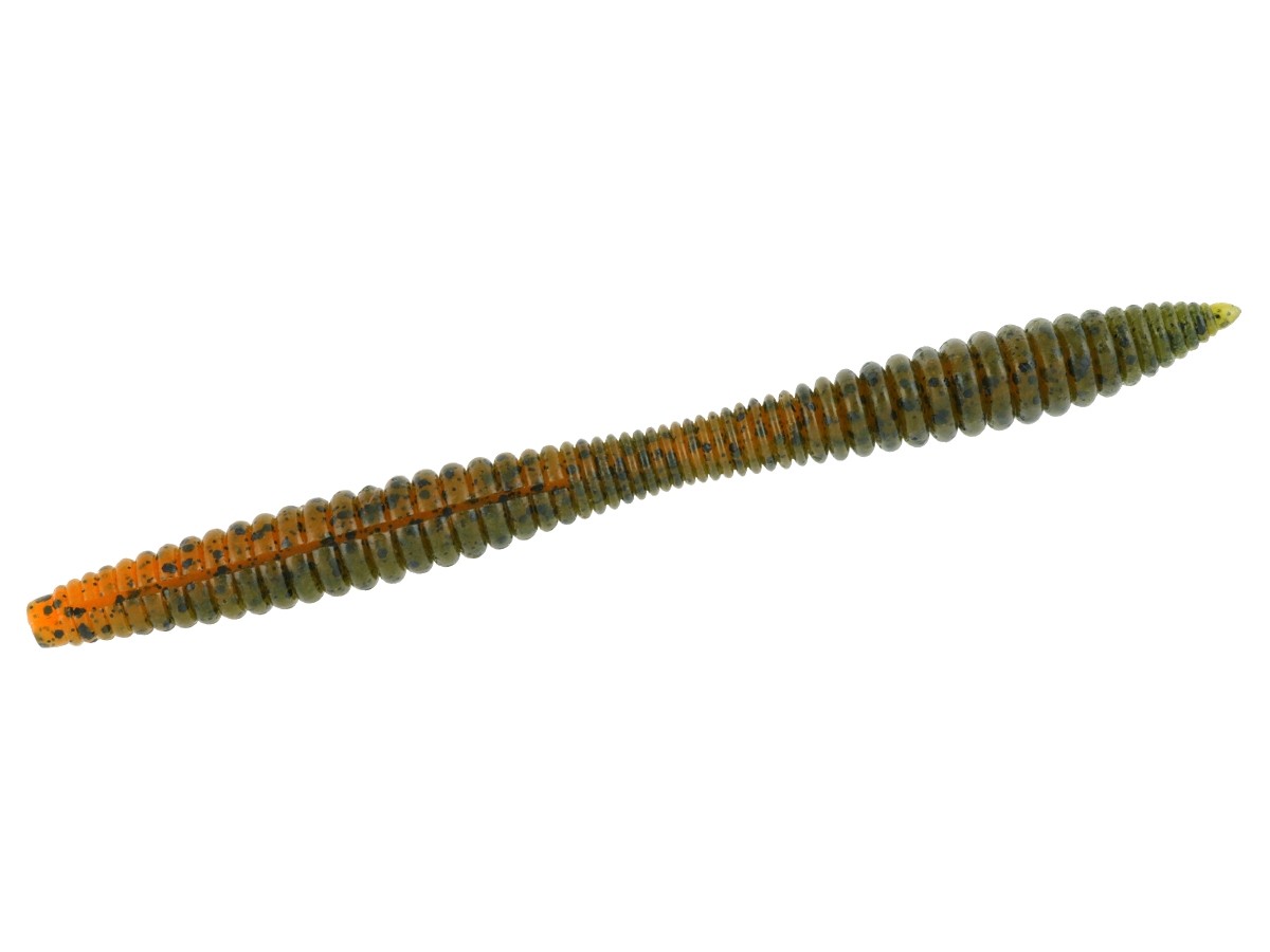Worm Deps Rebound Stick 7” (18 cm) col. #51 Greenpumpkin Orange
