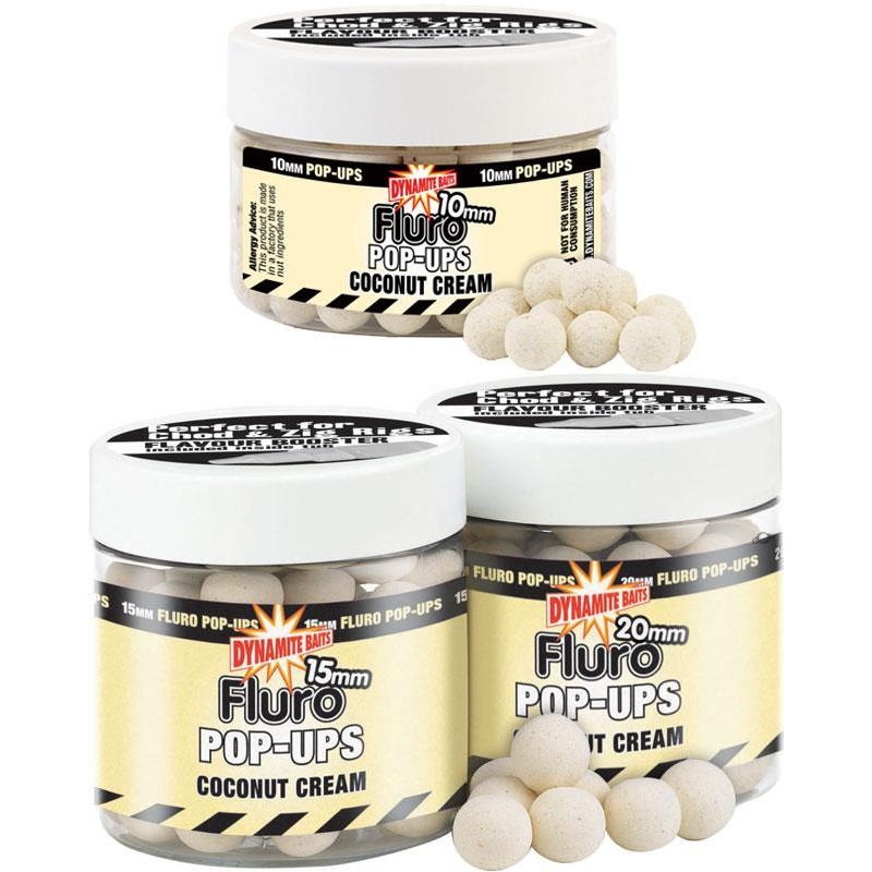 Pop up Dynamite Fluro pop Coconut Cream 10mm