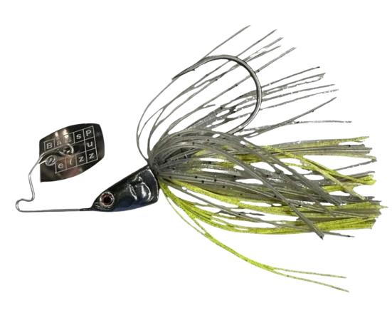 Chatterbait Bass Puzzle Grass Piece 1/2 oz col. G14 MS Smoke Shad