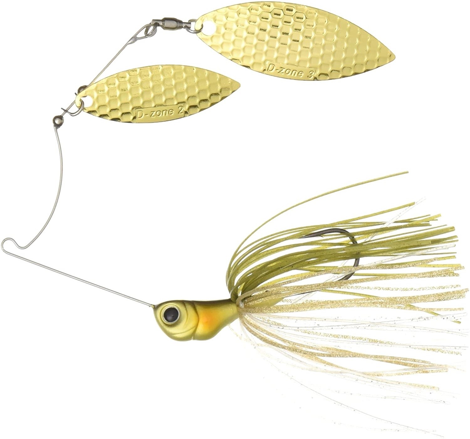 Spinnerbait Evergreen D-Zone Titanio 3/8 oz DW