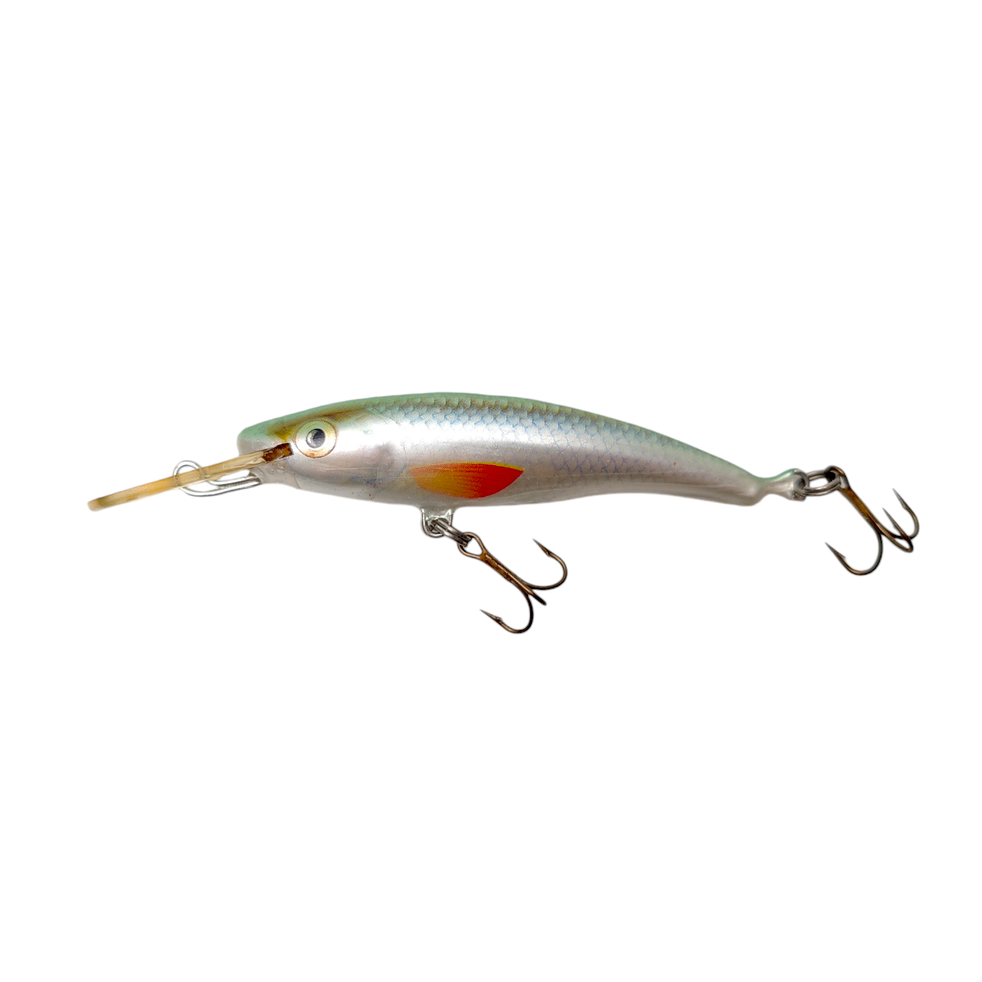 Minnow Ugly Duckling Original Wobbler 7 cm 6 g Float col. SIL Minnow Ugly Duckling Original Wobbler 7 cm 6 g Float col. SIL