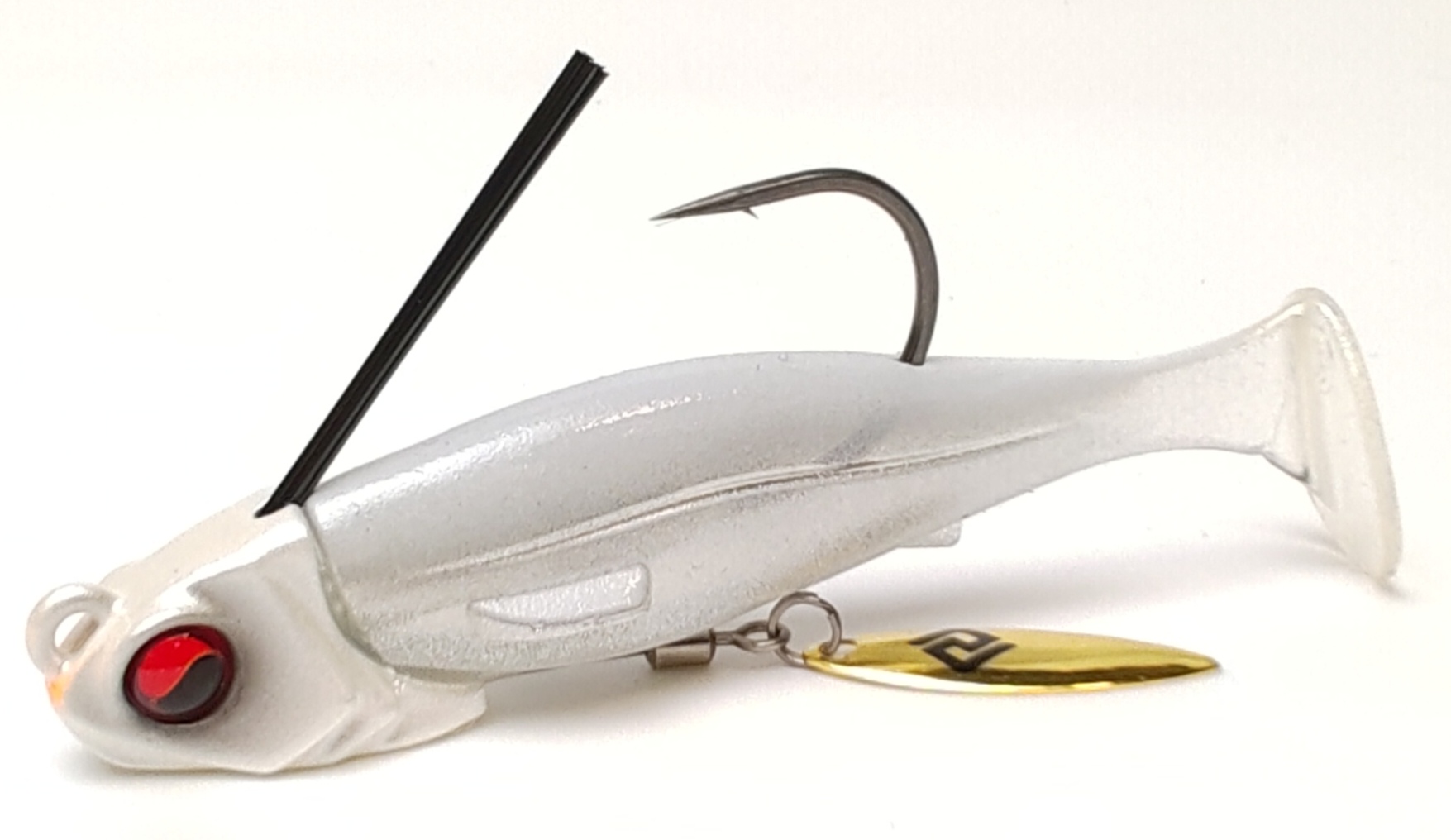 Bladed Soft Shad Raid Head Swimmer Libero 5 g col. 002 White Shad Bladed Soft Shad Raid Head Swimmer Libero 5 g col. 002 White Shad