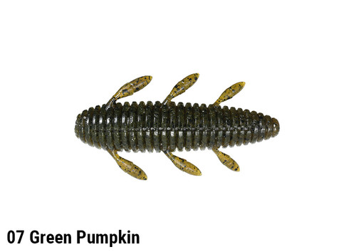 Insetto Issei Shizumi Mushi 2.6" col. #07 Green Pumpkin