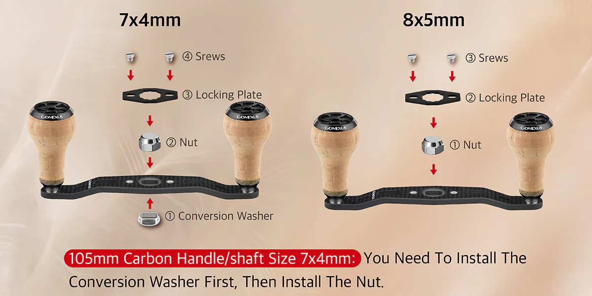Manetta Doppia Casting Gomexus Carbon 105mm CORK Bck/Bck Shimn-Daiwa