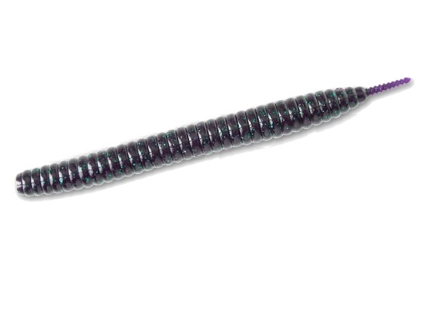 Soft Worm Deps Deathadder Stick 4.5” Col. #29 Junebug