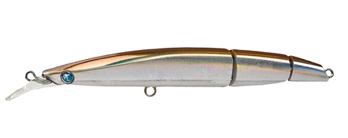 Minnow Seaspin Buginu 105 Bìu 12 gr Slow Sinking col. BRZ Minnow Seaspin Buginu 105 Bìu 12 gr Slow Sinking col. BRZ