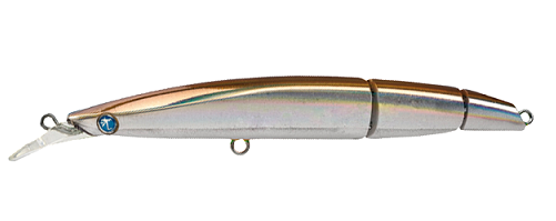 Minnow Seaspin Buginu 105 Bìu 12 gr Slow Sinking col. BRZ