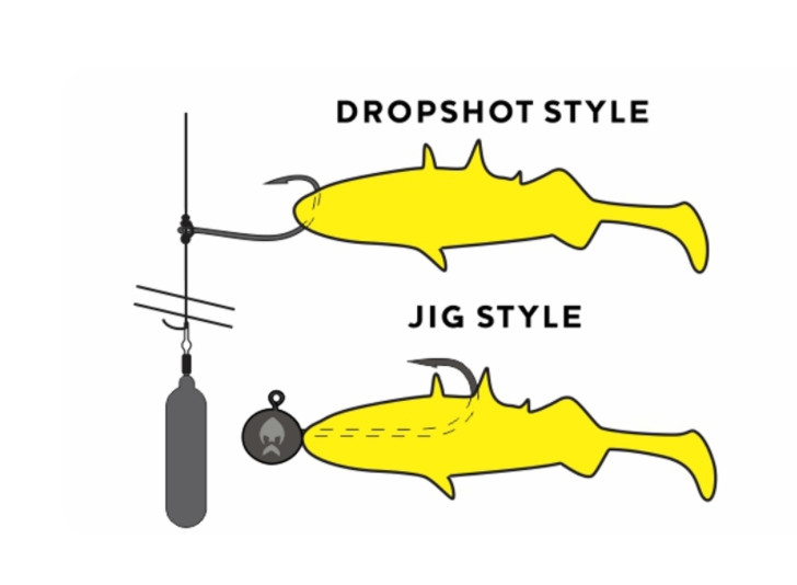 Shad Westin Stanley the Stickleback Shadtail 9cm 