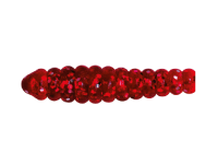 Wacky Worm Damiki GOGO 4” col. 108 Red Silver