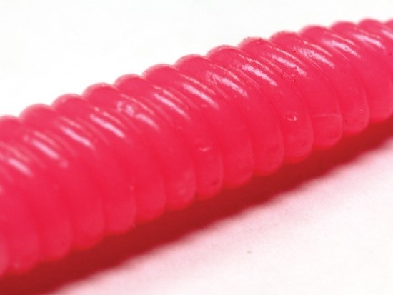 Worm Damiki Stinger 6” HOT DOG Col. 438 Hot Pink