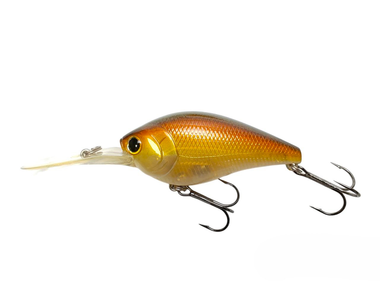 Deep Crankbait Lucky Craft Flat CB DR col. Ghost Brown