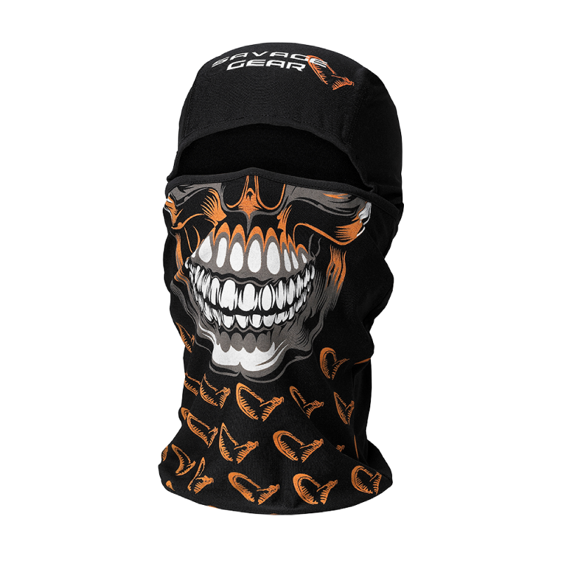 Passamontagna Savage Gear Skull Balaclava One Size col. Black