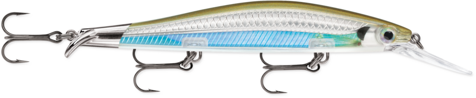 Jerkbait Rapala Ripstop Deep 12 col. Moss Back Shiner Jerkbait Rapala Ripstop Deep 12 col. Moss Back Shiner