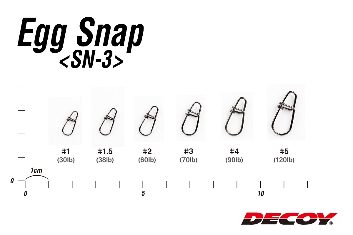 Moschettone Decoy Egg Snap SN-3