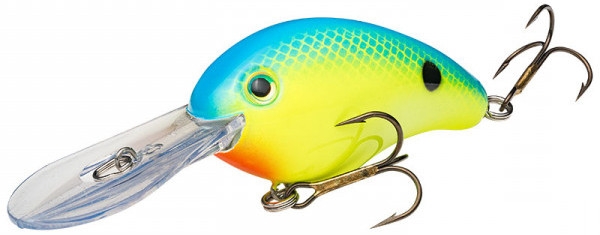 Crankbait Strike King Pro-Model Series 4 col. 561 Pw Blue Back Chart