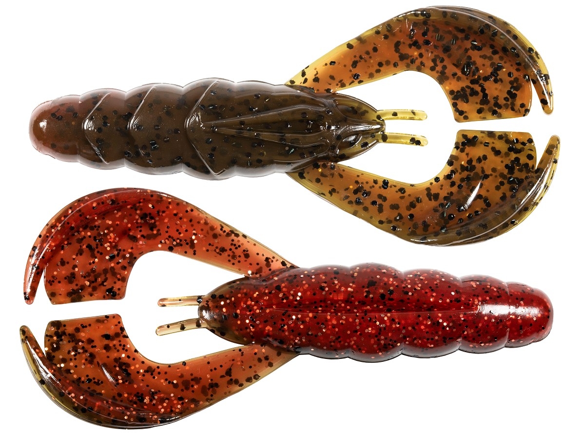 Gambero Z-Man Hella Crawz 3.75" col. 359 Hot Craw Gambero Z-Man Hella Crawz 3.75" col. 359 Hot Craw