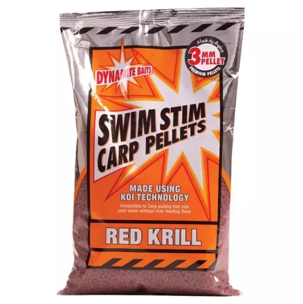 Pellets Dynamite Swim Stim Red Krill Carp Pellets 900g
