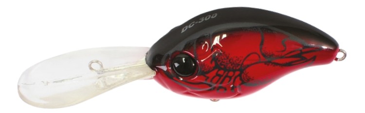 Crankbait Damiki DC-300 F Col. D307 Red Craw