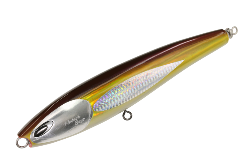 Stickbait Nature Boys Surfish 220 105gr Col. Gold Horse Mackerel