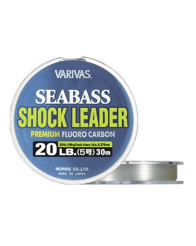 Filo Varivas Sea Bass Shock Leader Fluorocarbon 30mt