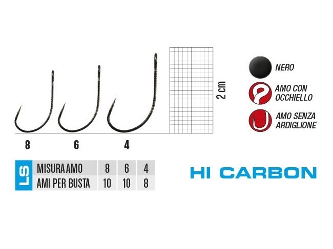 Mono Amo senza Ardiglione Gamakatsu LS 3424 BL