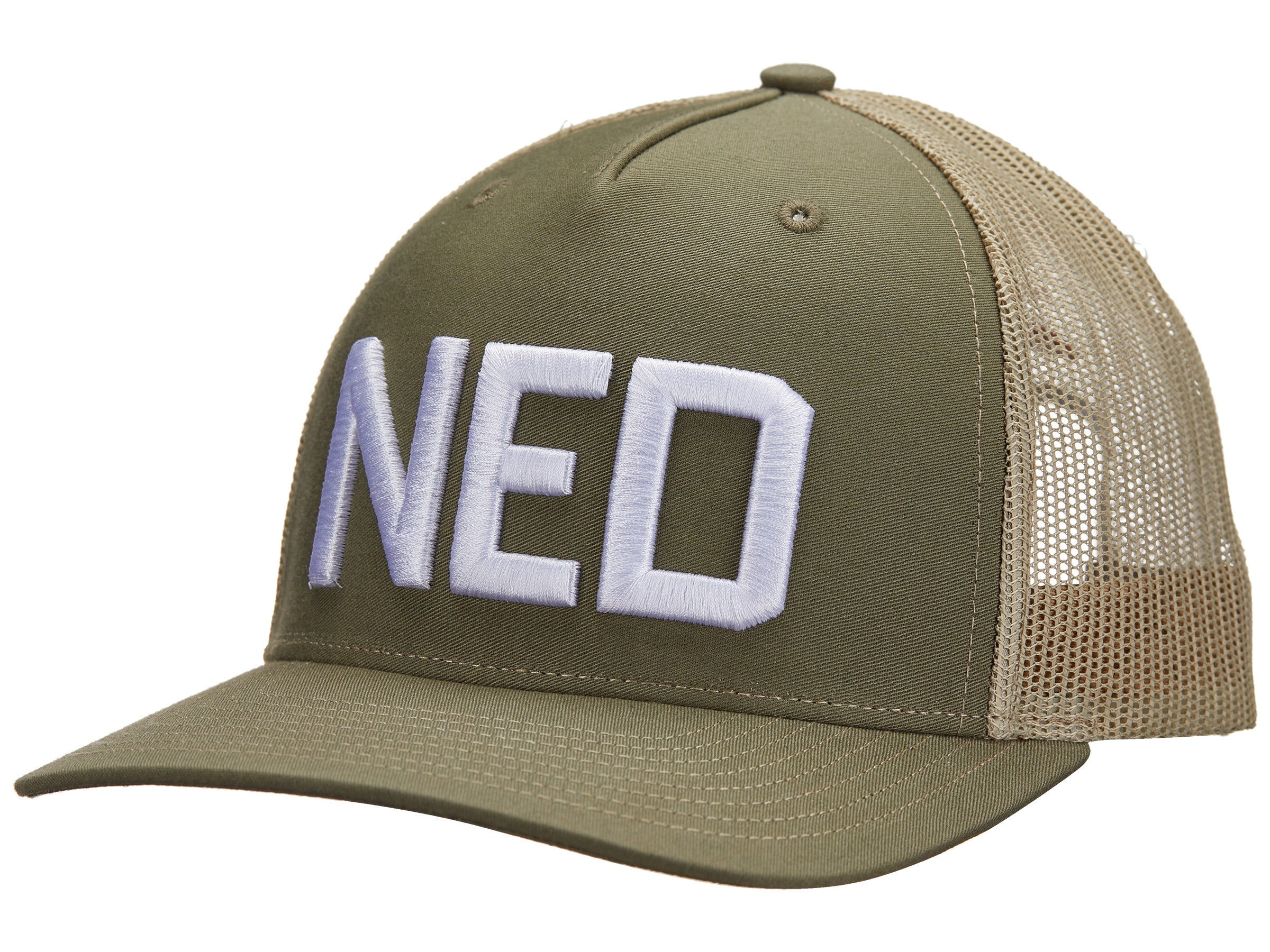 Cappellino Z-Man Structured Ned Trucker Hatz col. Olive/Tan