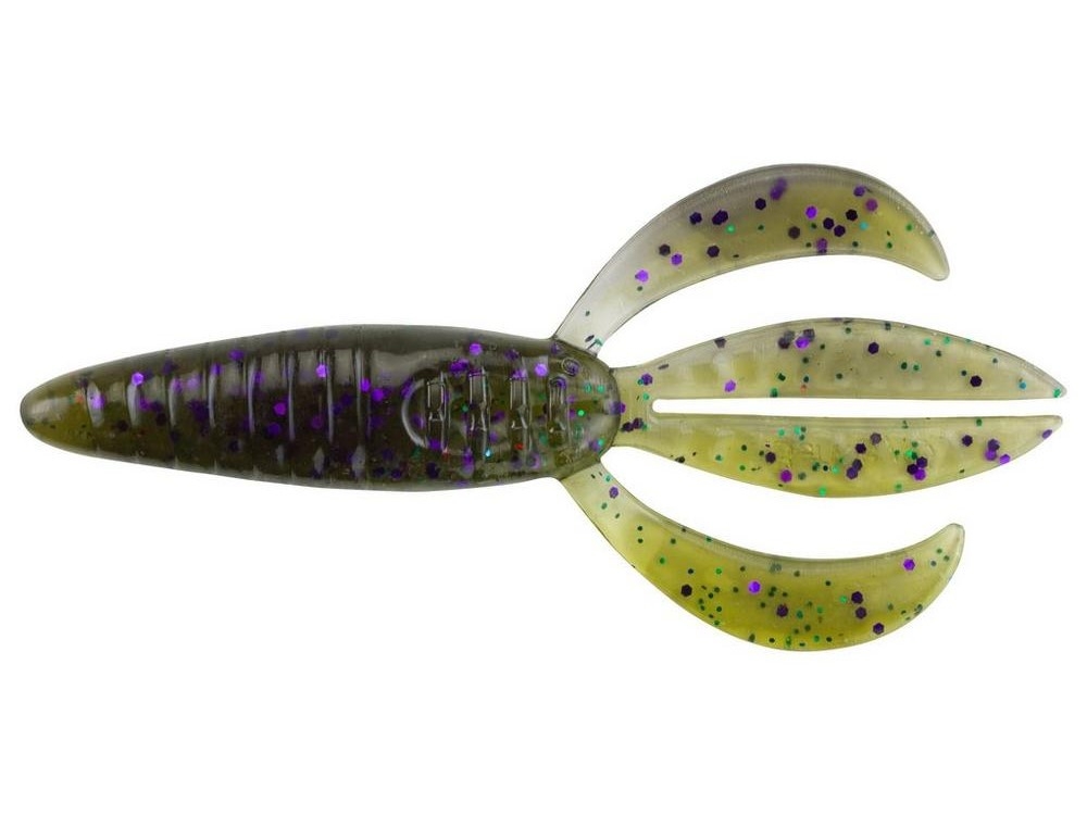 Beaver Berkley Powerbait Pit Boss 5” col. Purple Grass