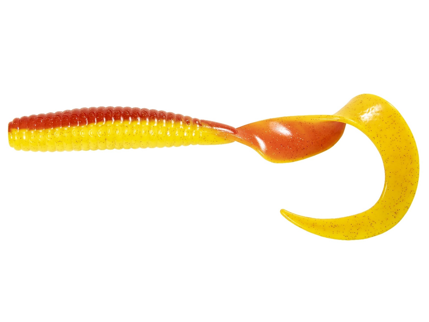 Curly Tail Grub Z-Man Doormatadorz 5" col. 257 Bleeding Banana